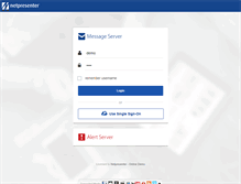 Tablet Screenshot of demo.netpresenter.com